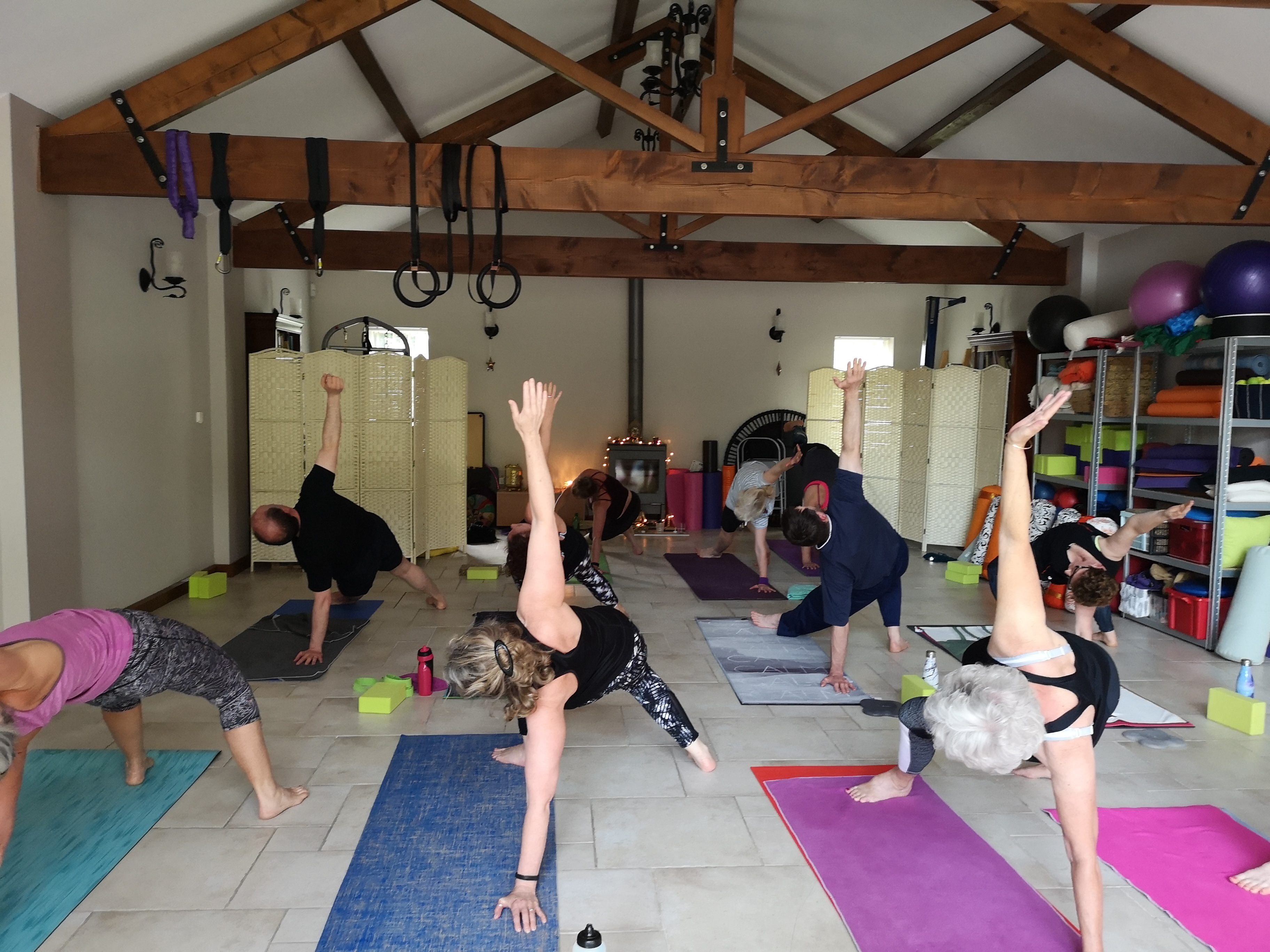 Hot Yoga Vinyasa Flow Class